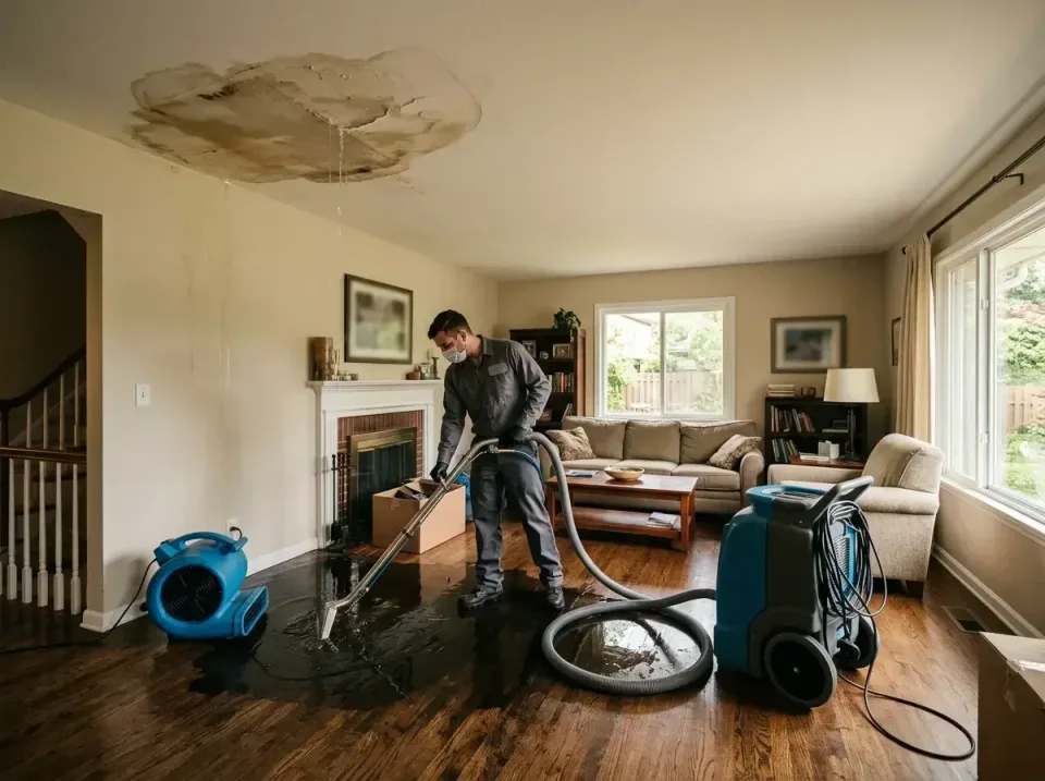 attic-pipe-burst-ceiling-drip-008 — frequently asked questions, Water Damage Restoration & Carpet Care in Semmes, AL